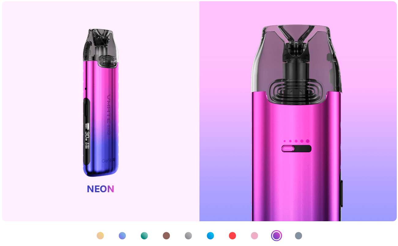 Расцветка Neon Voopoo Vmate Pro Расцветка Neon Voopoo Vmate Pro