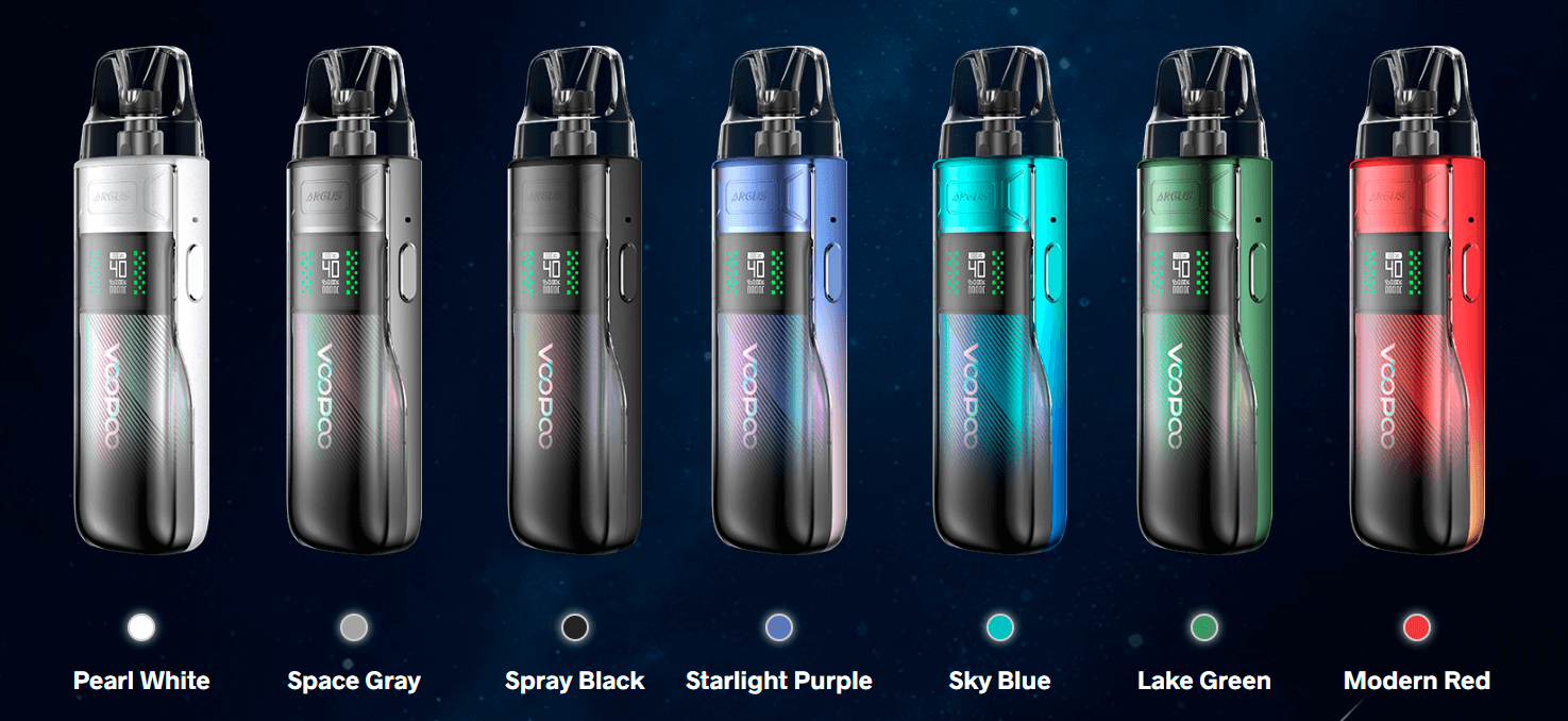 Расцветки Voopoo Argus E40 Расцветки Voopoo Argus E40