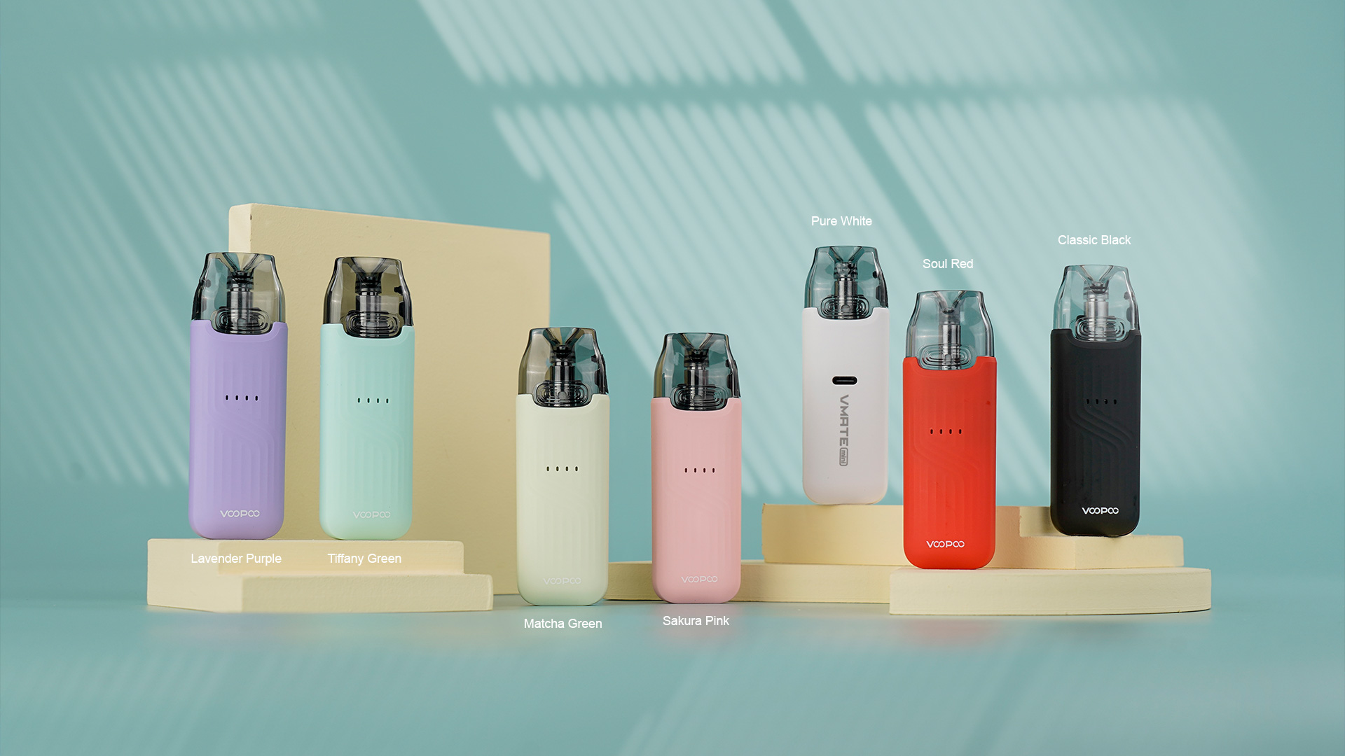 Цвета VooPoo Vmate Minii