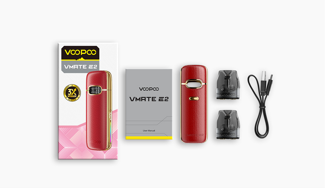 Комплектация Voopoo Vmate E2 Комплектация Voopoo Vmate E2