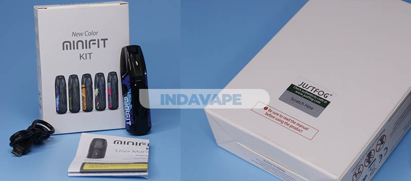 Вейп Justfog Minifit Kit Pod 370 mAh Вейп Justfog Minifit Kit Pod 370 mAh