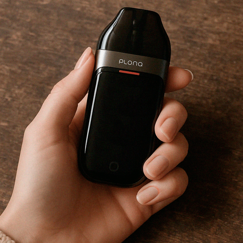 Подик Plonq Meta SMART лежит в руке девушки