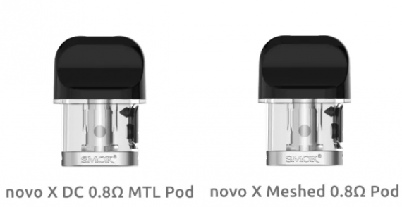 Испаритель Smok Novo X 800mAh Pod Kit Испаритель Smok Novo X 800mAh Pod Kit