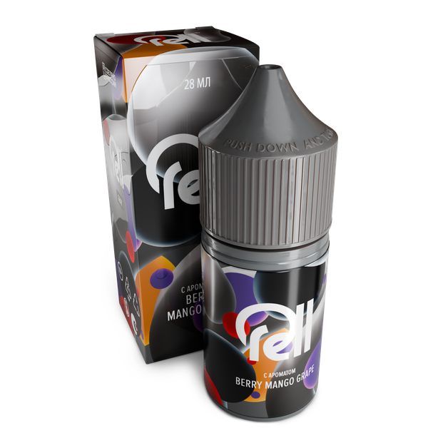 Купить Ароматизатор Rell Gray 28 мл - Berry Mango Grape