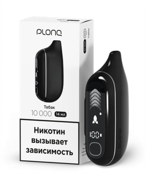Купить Одноразовый Pod Plonq MAX PRO 10000 - Табак (10000 затяжек)