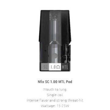 Купить Картридж SMOK Nfix SC 1.0ohm MTL 3 ml Pod