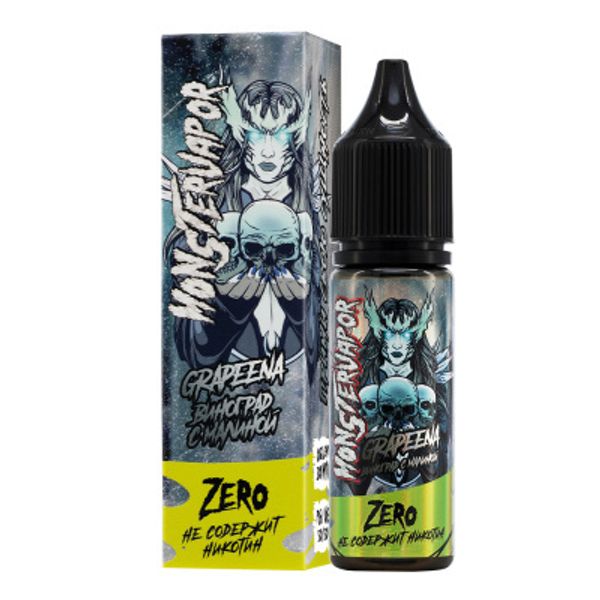 Купить Monstervapor 30 мл - Grapeena (0 мг)