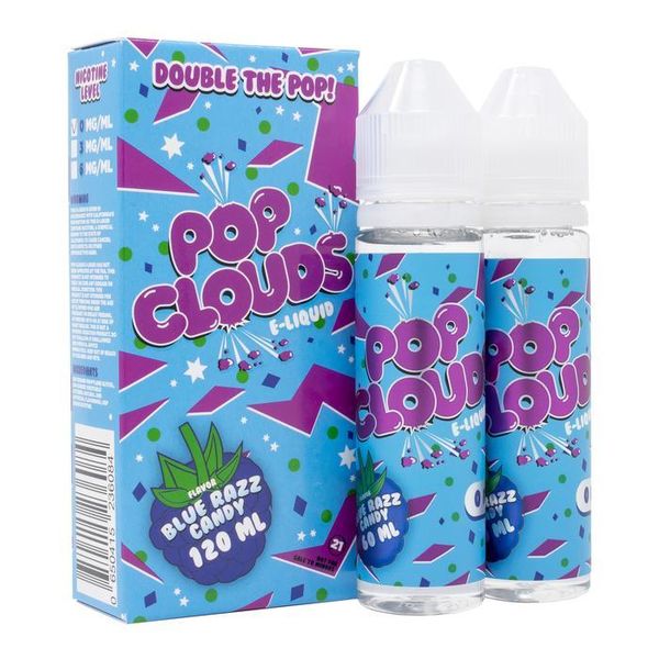 Купить Жидкость Pop Clouds - Blue Razz Candy 120 ml