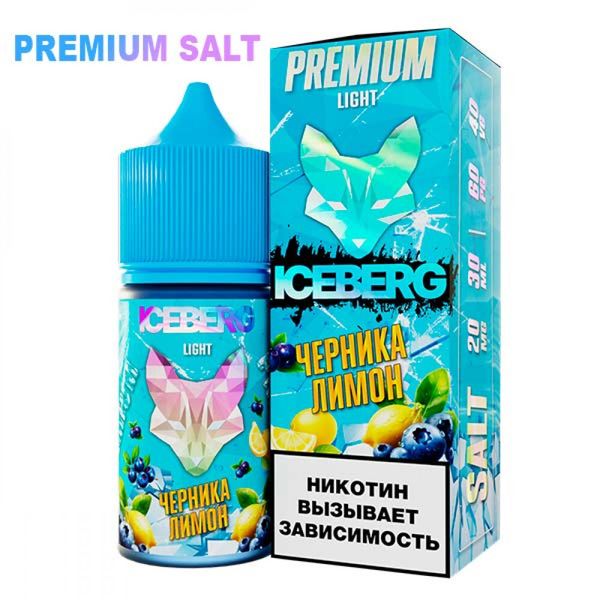 Купить Жидкость Iceberg Ice Legend Salt - Черника Лимон 30 мл