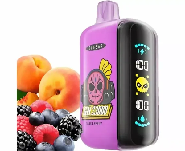 Купить Одноразовый Pod Elf Bar GH23000 - Peach Berry (23000 затяжек)