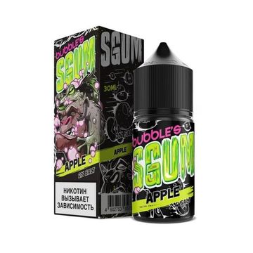 Купить Жидкость Bubble's SGUM Salt - Яблочная жвачка 30 мл