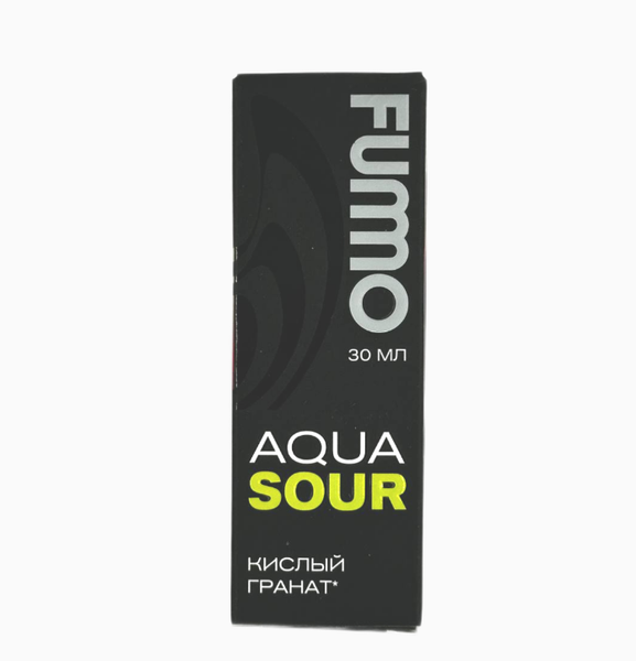 Купить Жидкость Fummo Aqua Sour Salt 30 мл - Кислый Гранат (20 мг)
