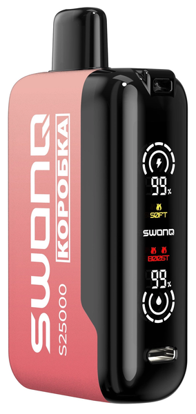Купить Одноразовый Pod Swonq S25000 - Клубника (25000 затяжек)