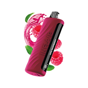 Купить Одноразовый Pod Inflave Omega - Спелая малина (10000 затяжек)