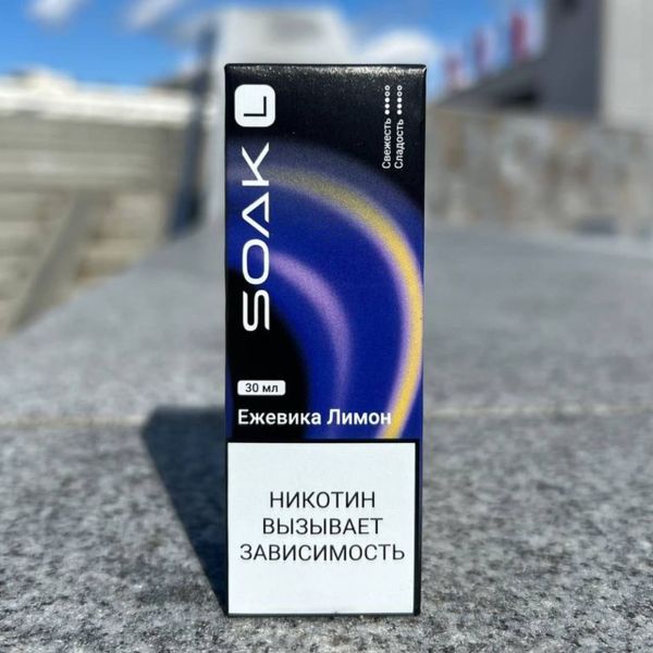 Купить Жидкость Soak L Salt - Blackberry Lemon 30 мл