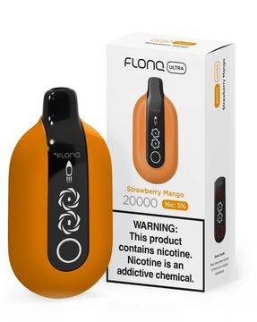 Купить Одноразовый Pod Flonq Ultra - Strawberry Mango (20000 затяжек)