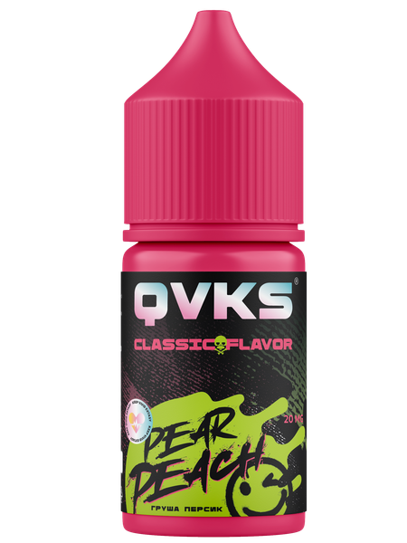Купить Ароматизатор QVKS Classic 13мл - Груша Персик