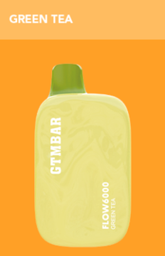Купить Одноразовый Pod GTM Bar Flow - Green Tea (6000 затяжек)