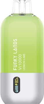 Купить Одноразовый Pod Funky Lands - Лимон Лайм (10000 затяжек)