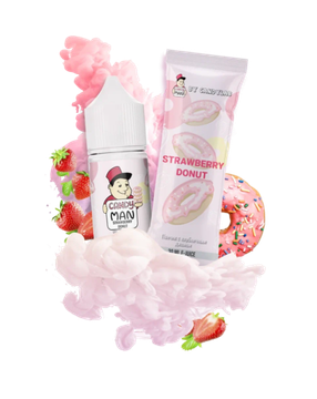 Купить Жидкость Candy Man Salt - Strawberry Donut 27 мл