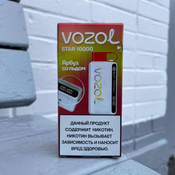 Купить Одноразовый Pod VOZOL Star - Арбуз со Льдом (10000 затяжек)