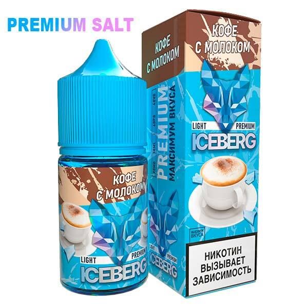 Купить Жидкость Iceberg Ice Legend Salt - Кофе с Молоком 30 мл