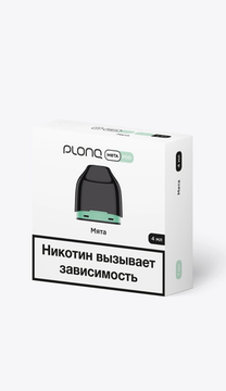 Купить Картридж Plonq Prefilled Meta Pod 4 мл - Мята