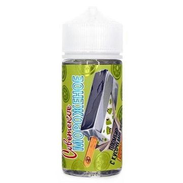 Купить Жижа Cotton candy Советское Мороженое - Пломбир с кусочками Киви 100 мл