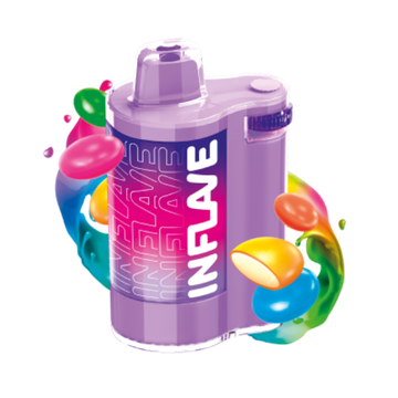 Купить Одноразовый Pod Inflave Spin - Радужное Драже (8000 затяжек)