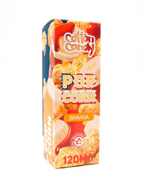 Купить Жижа Cotton Candy Popcorn - Банан 120 мл