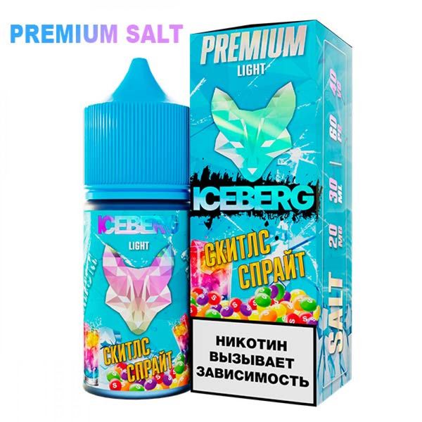 Купить Жидкость Iceberg Ice Legend Salt - Скитлс Спрайт 30 мл