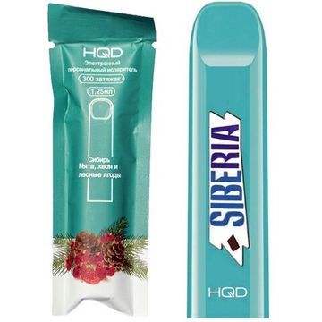 Купить Одноразовый Pod HQD Cuvie - Siberia (300 затяжек)