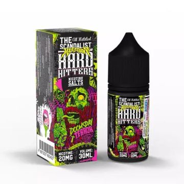 Купить Жидкость The Scandalist Hardhitters Salt 10 мл - Doomsday Terror (20 мг)
