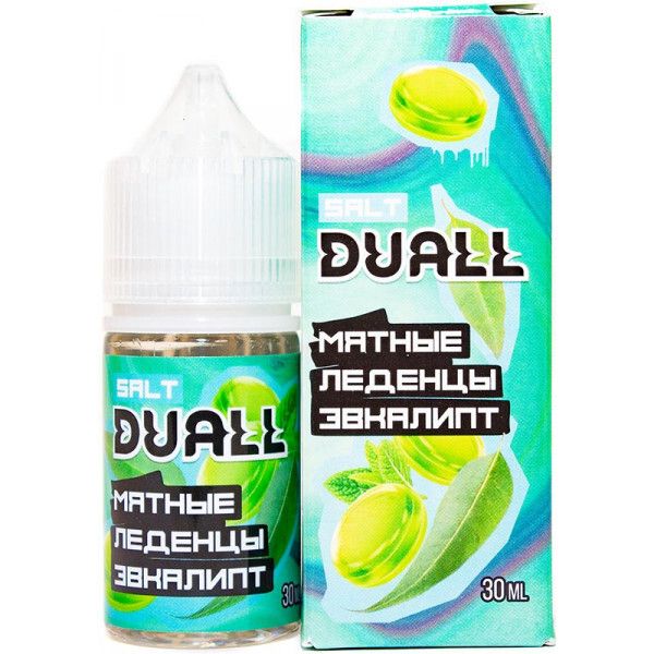 Купить Duall Salt - Мятные леденцы, эвкалипт 30 мл