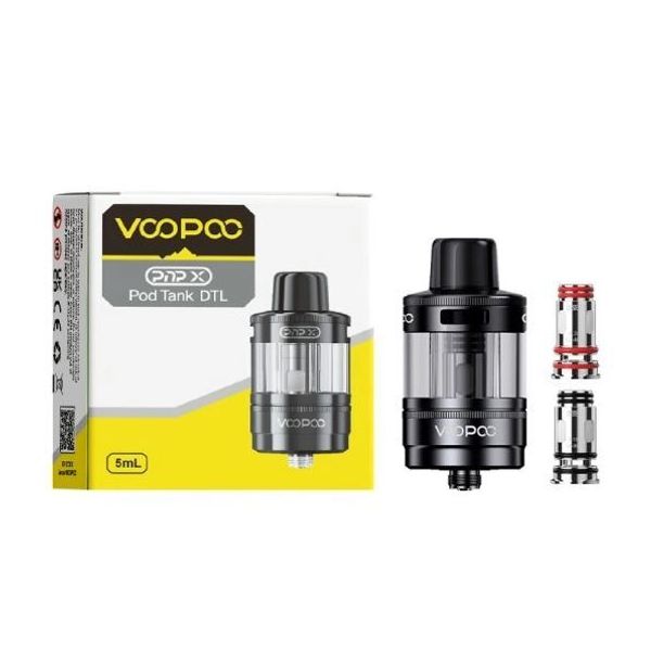 Цена на Бак Voopoo PnP X Tank DTL 5 мл Купить Бак Voopoo PnP X Tank DTL 5 мл