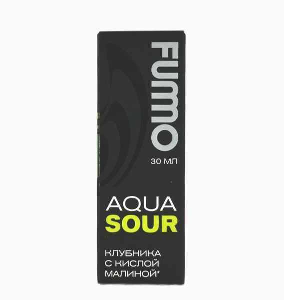 Купить Жидкость Fummo Aqua Sour Salt 30 мл - Клубника с Кислой Малиной (20 мг)