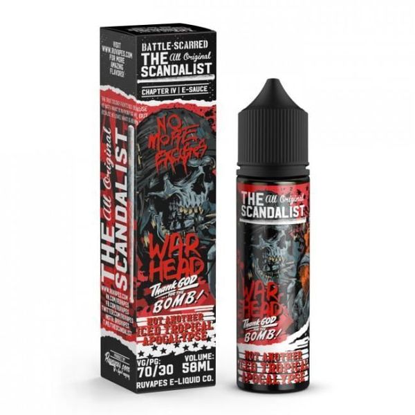 Купить Жидкость The Scandalist - War Head (60 мл)
