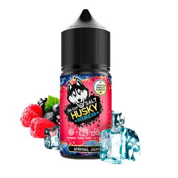 Купить Жидкость Husky Import Double Ice Salt 30 мл - Animal Jam (Strong)