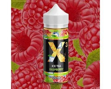 Купить Жижа X-3 ICE TEA - Raspberry 120 мл