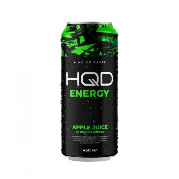 Купить Напиток HQD Energy - Apple Juice 450 мл