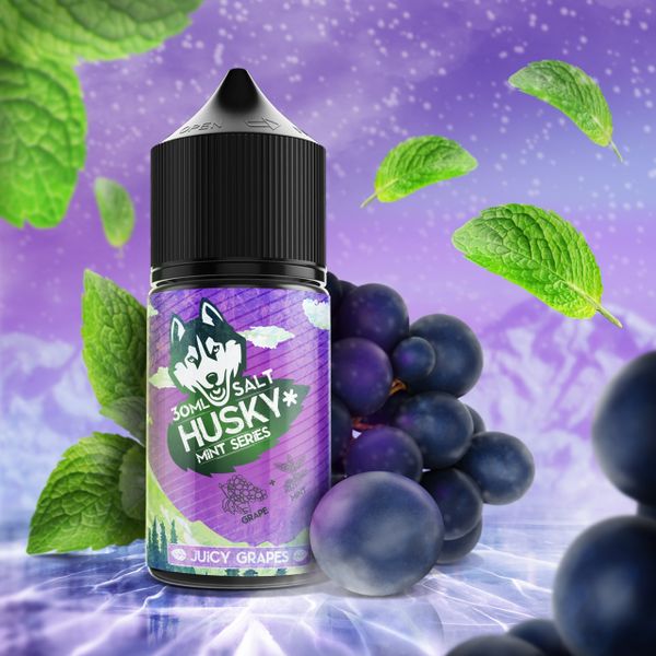 Купить Жидкость солевая для пода Husky Mint Series Salt - Juicy Grapes 30 мл