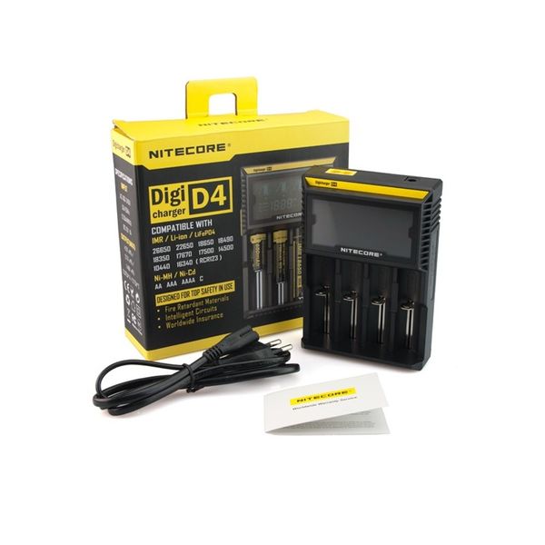 Купить ЗАРЯДНОЕ УСТРОЙСТВО NITECORE Digicharger D4