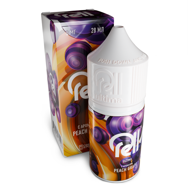 Купить Rell Ultima 28 мл - Peach Grape (0 мг)