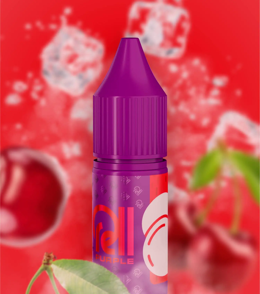 Купить Жидкость Rell Purple Salt - Cherry Ice 10 мл