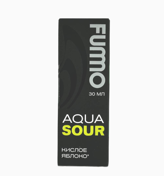Купить Жидкость Fummo Aqua Sour Salt 30 мл - Кислое яблоко (20 мг)