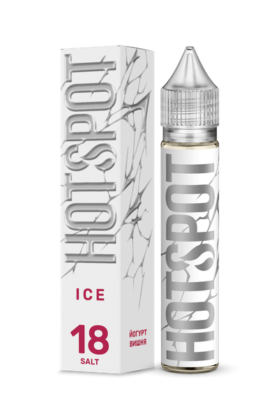 Купить Жидкость Hotspot Ice Salt - Ледяной Йогурт Вишня 30 мл