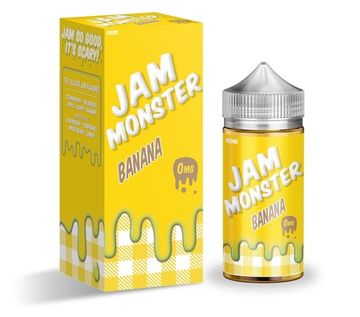 Купить Жидкость JAM MONSTER Original - Banana (100ml)