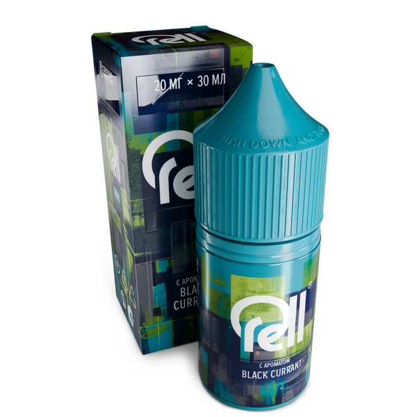 Купить Жидкость Rell Azure Salt 30 мл - Black Currant (20 мг)