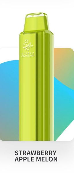Купить Одноразовый Pod Elf Bar Crystal - Melon Strawberry Apple (2500 puffs)