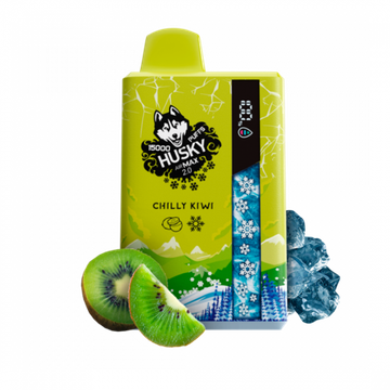 Купить Одноразовый Pod Husky Air Max 2.0 - Chilly Kiwi (15000 затяжек)